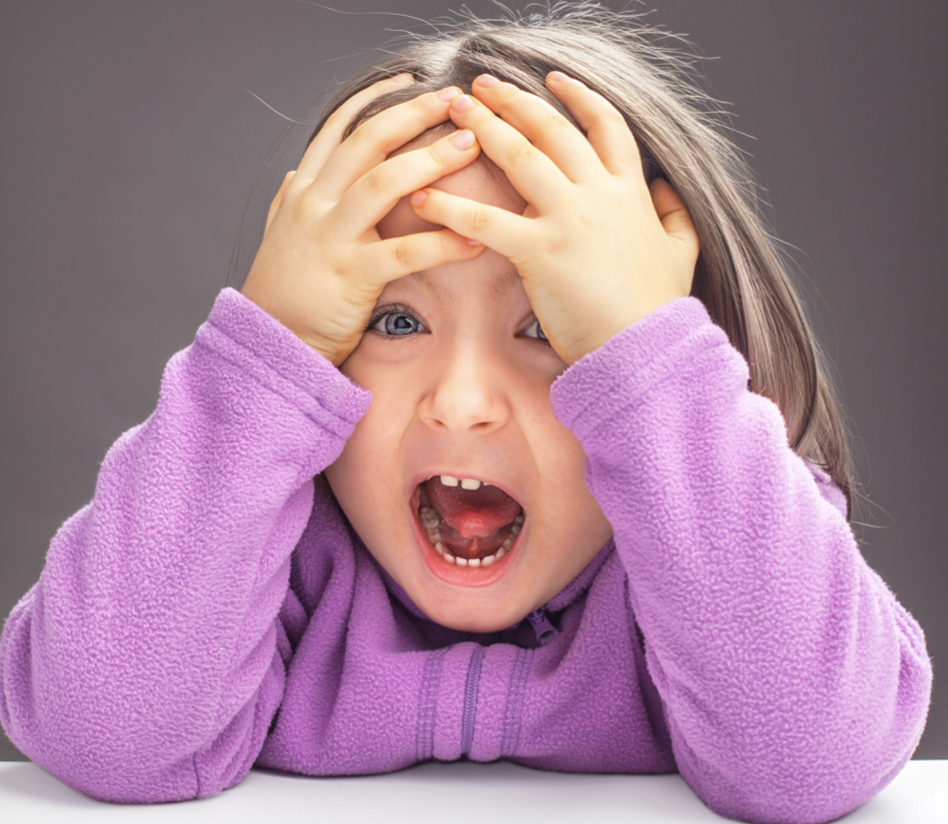 Intense child